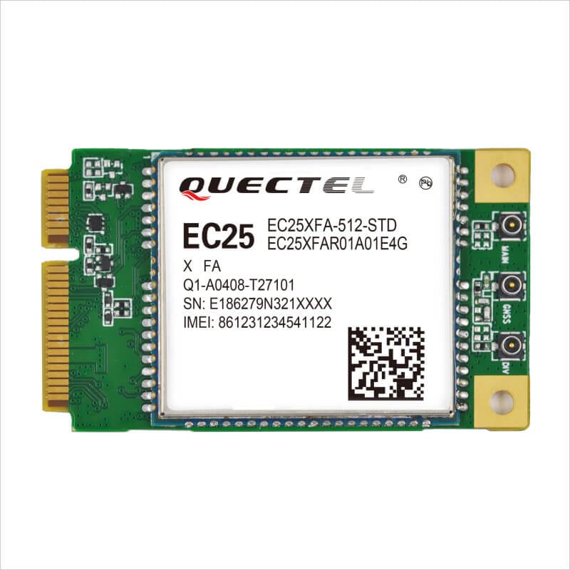 Dongle USB 4G LTE W/EC25-EUX LCC IoT/M2M optimisé LTE Cat 4 Module W/Emplacement pour Carte SIM de qualité Industrielle 