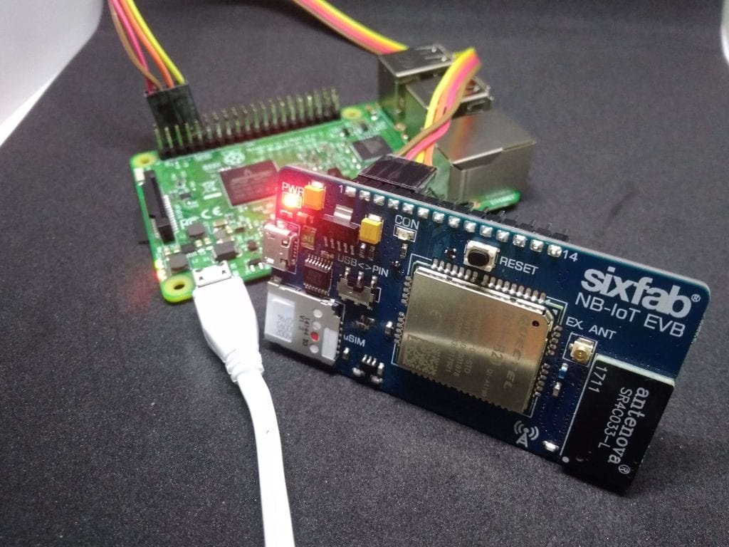 Getting Started with Sixfab NB-IoT EVB. - Sixfab