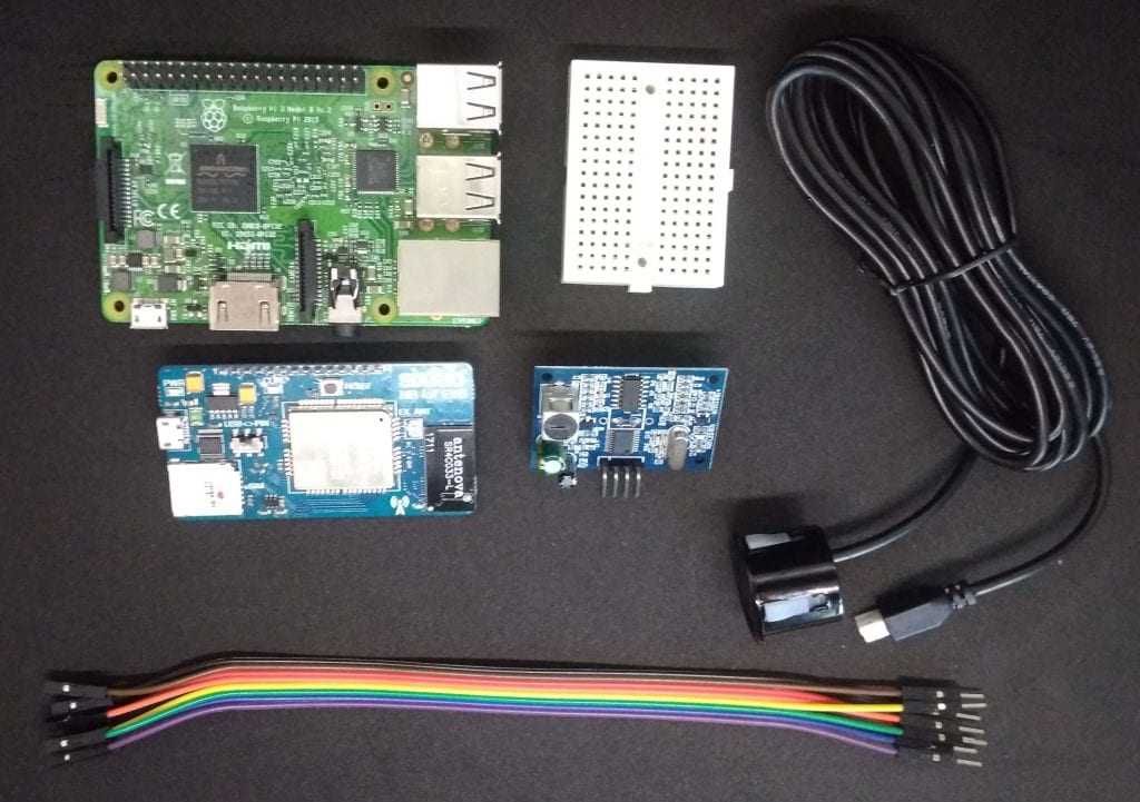 Sixfab NB-IoT EVB. with Ultrasonic Sensor - Sixfab