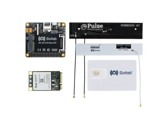 Sixfab 4G/LTE Cellular Modem Kit for Raspberry Pi 1