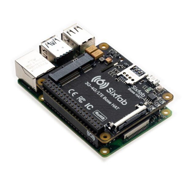 Raspberry Pi 3G/4G-LTE Base HAT