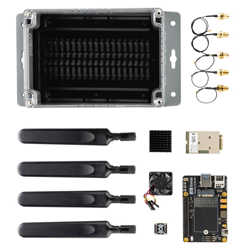 Sixfab 5g Development Kit For Raspberry Pi Sixfab 7138