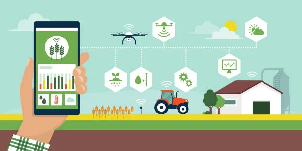 Illustration of Smart Agriculture Projects