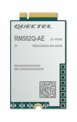 quectel rm502q ae 5g module