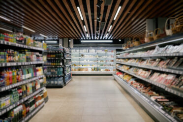 Home Page 30 shopping along shelves modern supermarket aisle