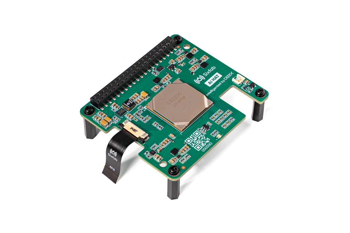 Sixfab AI HAT+ for Raspberry Pi 5