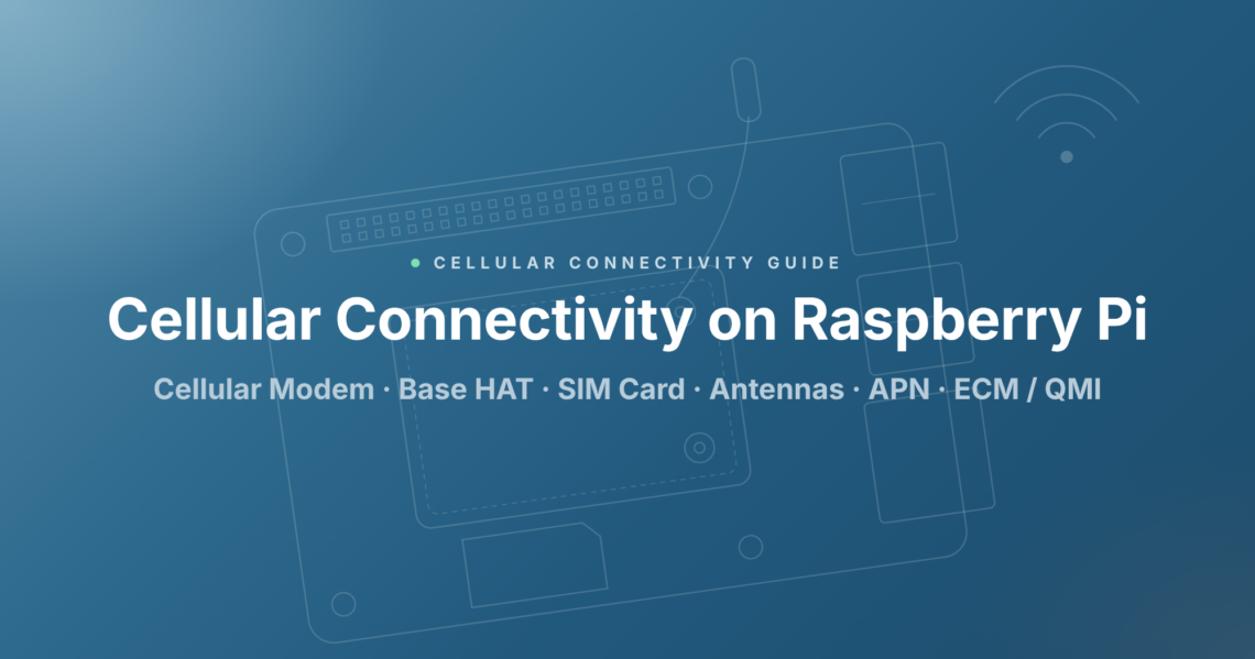 raspberry pi cellular modem
