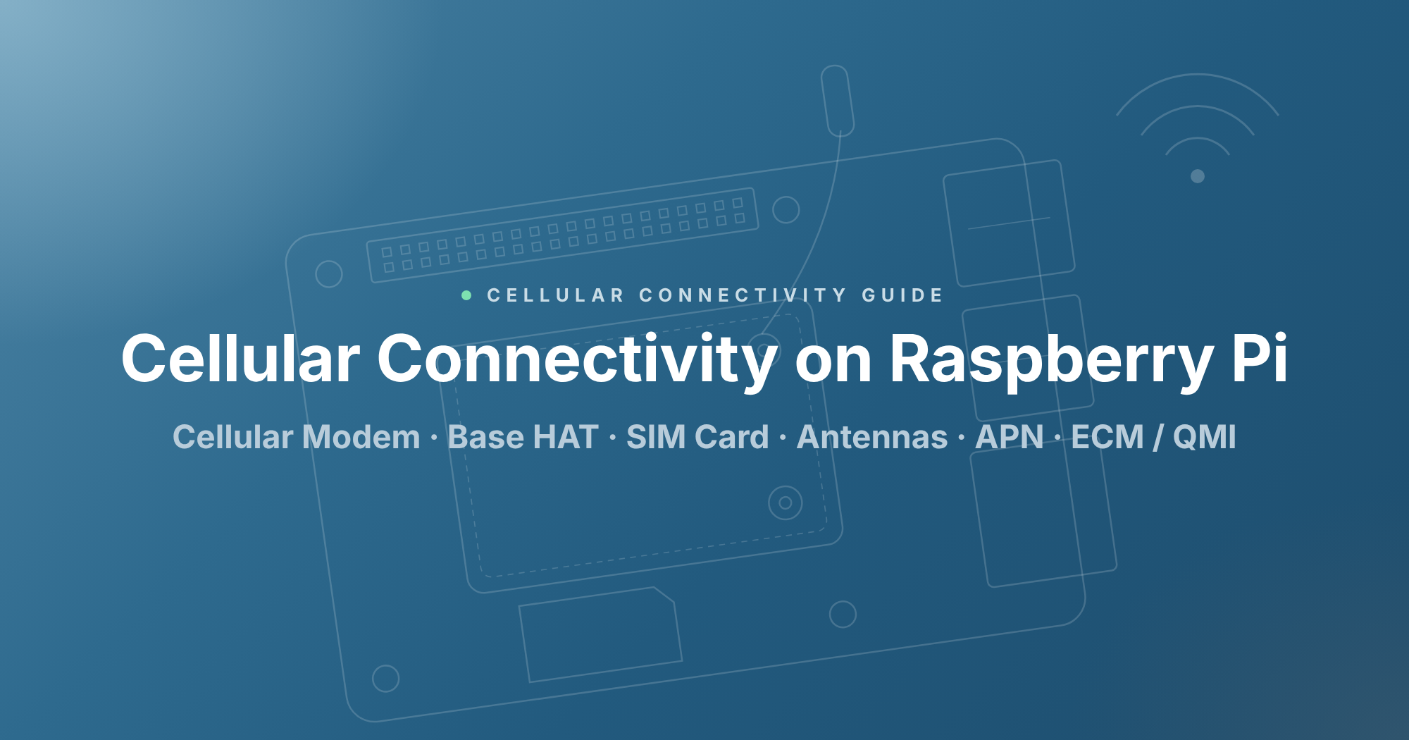 raspberry pi cellular modem